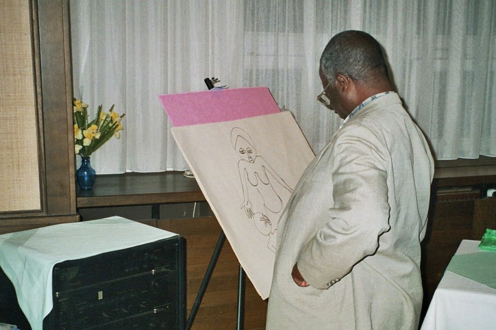 painter Manqueu Valente Mahumana